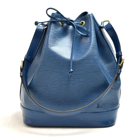 louis vuitton grand noé epi leder blauw|louis vuitton epi cow leather.